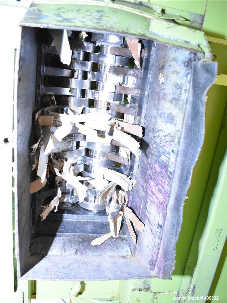 Used Dual Rotor Shredder