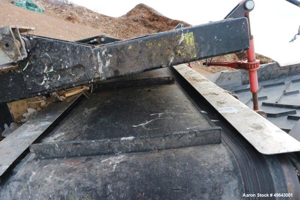 Used OBM Barracuda Single Shaft, Slow Speed Shredder. 40.4" diameter x 117" straight side (1050 mm diameter x 3000 mm st.) Side shredder rotor. 30 changeable teeth on rotor. 2 screen baskets. Rotor s...