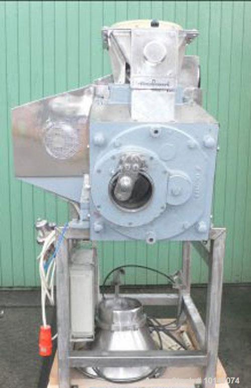 Used-Stainless Steel Alexanderwerk G1/168 Rotor Granulator, "Moist Granulator"