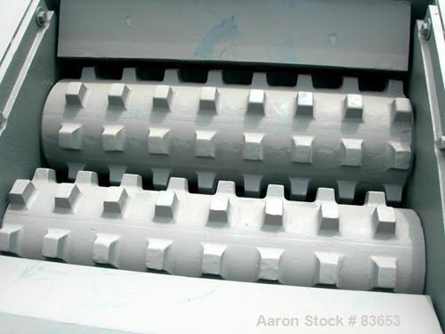Unused- Allen Sherman Hoff Double Row Bottom Ash Clinker Grinder, Carbon Steel. (2) 10" diameter x 34" long shafts. Approximate 30" x 34" feed opening, approximate 25-40 RPM speed. Capacity 75-125 st...