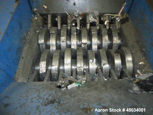 Used BCA Industries 3434 Dual Shaft Shredder