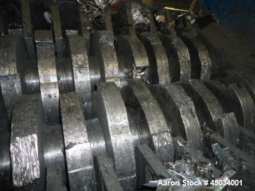 Used BCA Industries 3434 Dual Shaft Shredder