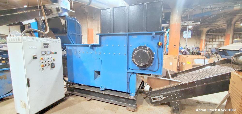 Used Cable Management CMSHSS-150GBH-1200 Single Shaft Shredder