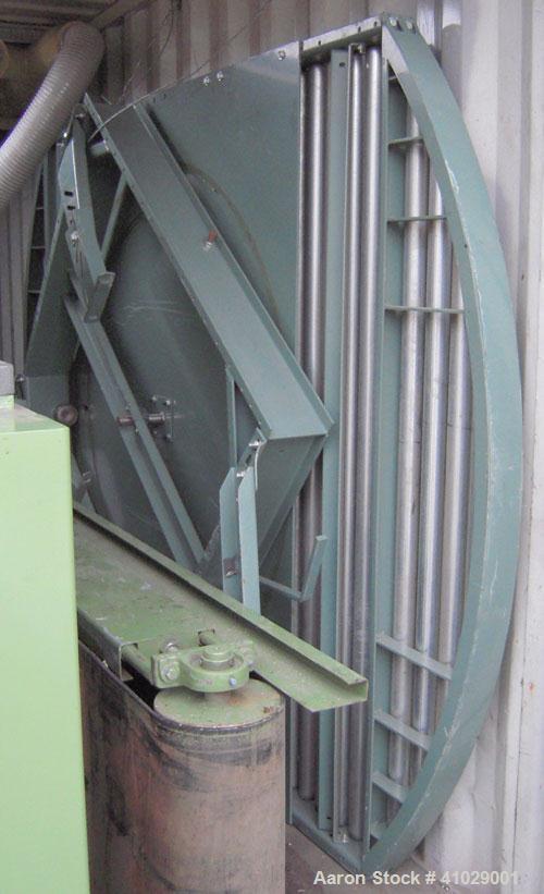 Used Chung Shun Industrial Shredder Line consisting of: (1) 40' sea container containing (1) Tung Shun crusher/shredder. Approximately 27 5/8'' x 35 1/2'' feed throat with hopper, 4'' thick hook kniv...
