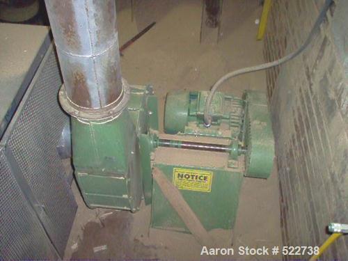 USED: Eco-Line single rotor shreder, model GT04-3-045, 75 hp. 14" diameter x 52" wide rotor, 31" ram stroke, 118 small cutters, 4 small cutter bars, 4 screens. Approximate overall dimensions: 100" x ...