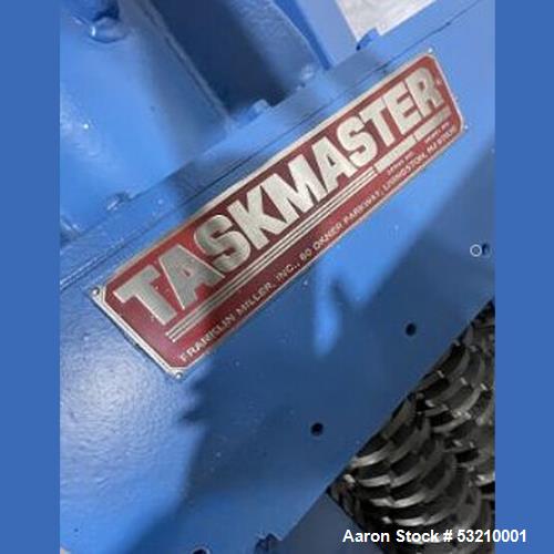 Franklin Miller Model TM1630 Shedder. Has 30" x 50" hopper opening,