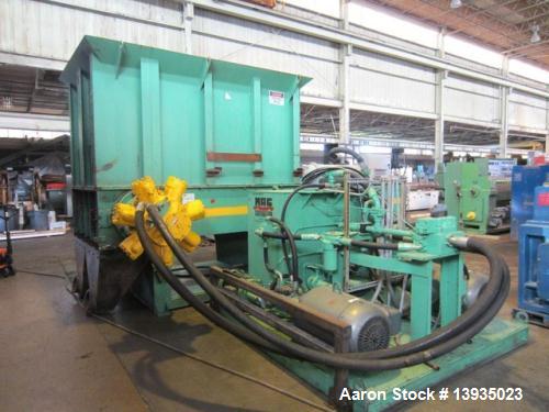 Used Granutec Model M160 Single Rotor Shredder