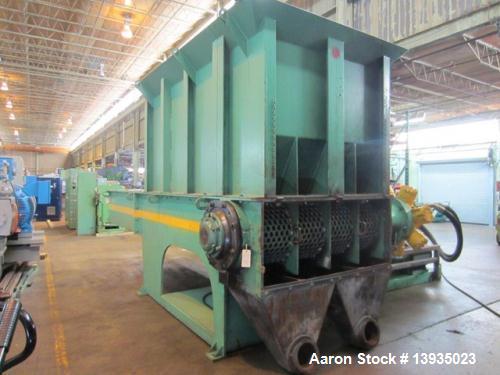 Used Granutec Model M160 Single Rotor Shredder