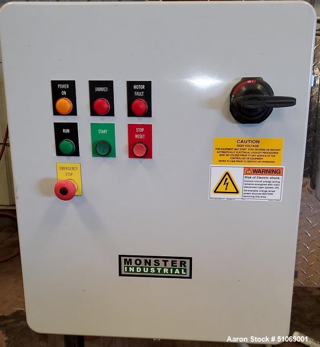 Used Muffin Monster 3-Shred-H-1800 Grinder