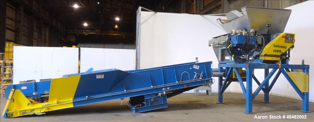 Used Holzmag Shredder, Model 1400