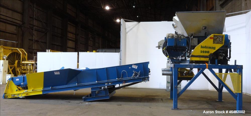 Used- Holzmag Shredder, Model 1400