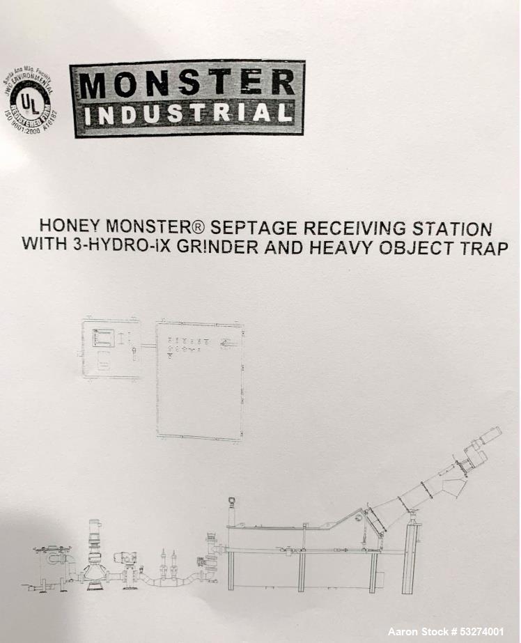 JWC Honey Monster Septage Receiving System,