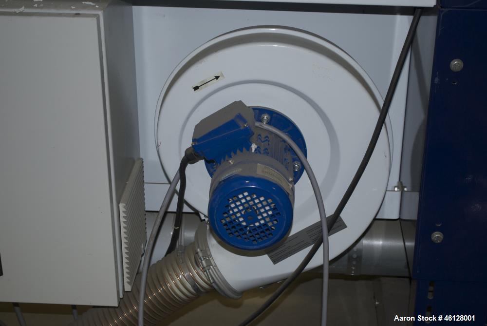 Used Kongskilde Multidicer, Model KM18, Paperboard Skeleton Frame Shredder. Includes: Infeed conveyors and control panels. Kongskilde Multiair 1100 (10 hp) blower 3 ph 460V. Kongskilde ITF160 inline ...