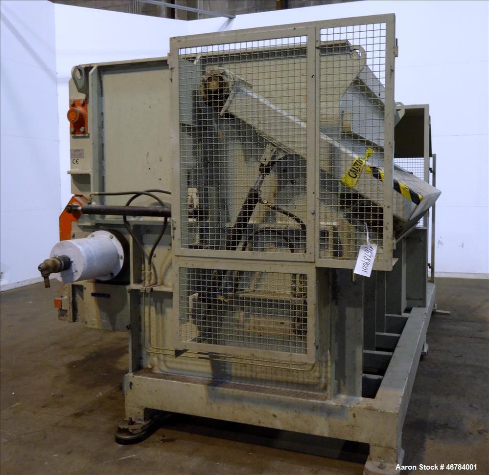 Used Lindner Micromat Single Shaft Shredder, Model MS2000.