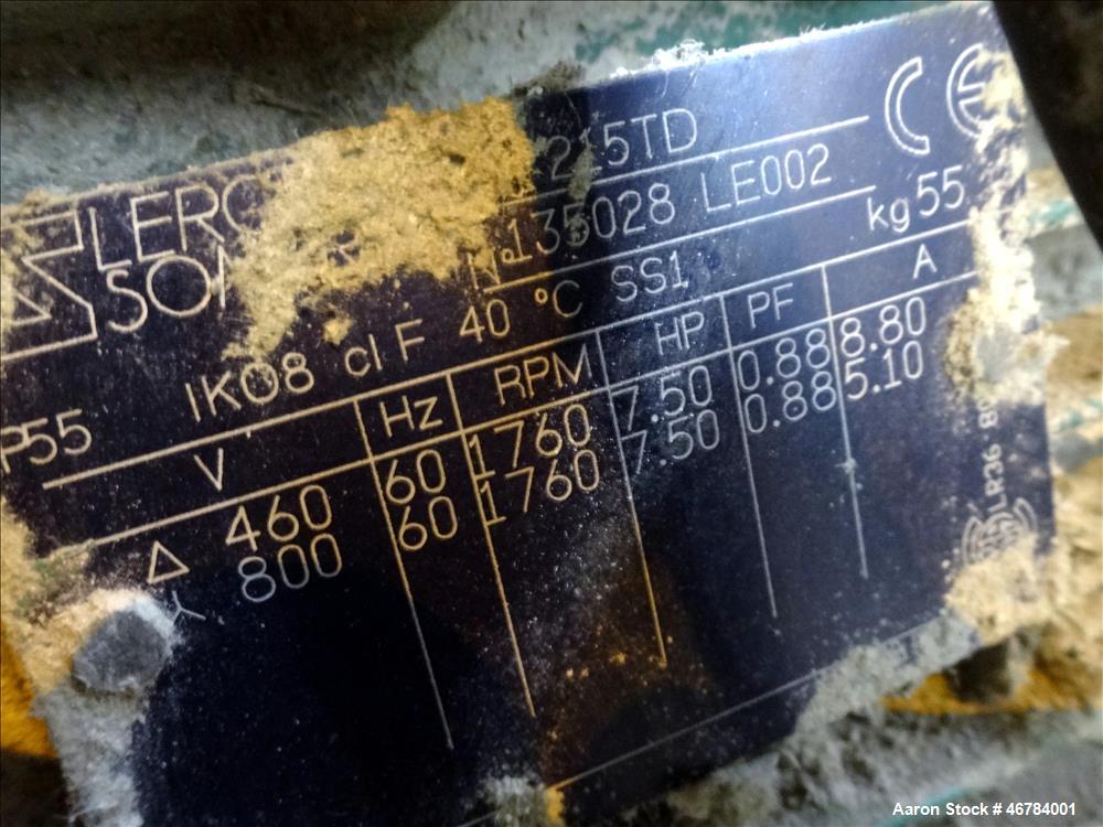 Used Lindner Micromat Single Shaft Shredder, Model MS2000.
