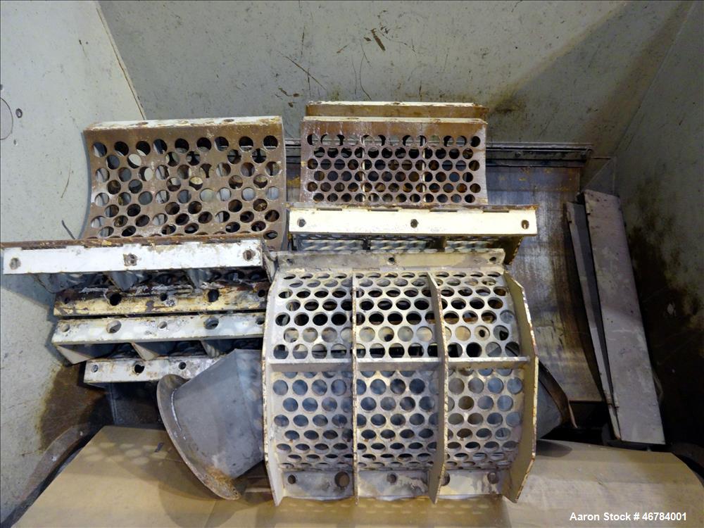 Used Lindner Micromat Single Shaft Shredder, Model MS2000.