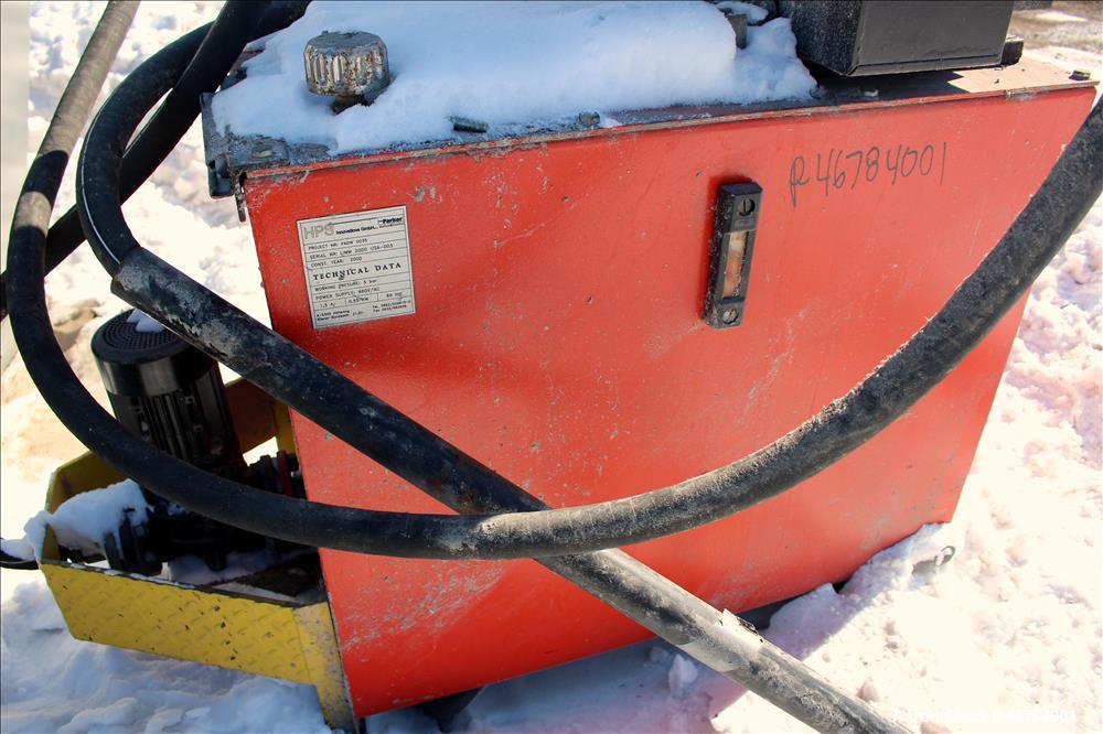 Used Lindner Micromat Single Shaft Shredder, Model MS2000.