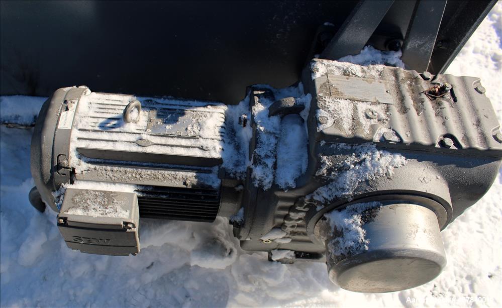 Used Lindner Micromat Single Shaft Shredder, Model MS2000.