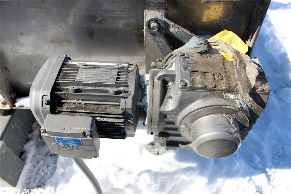 Used Lindner Micromat Single Shaft Shredder, Model MS2000.