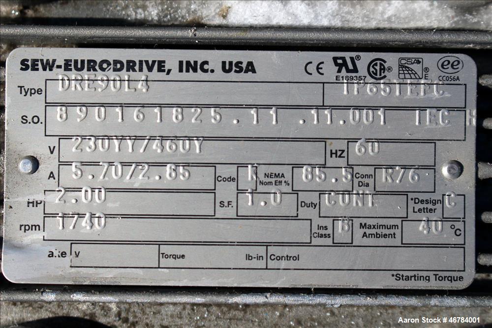 Used Lindner Micromat Single Shaft Shredder, Model MS2000.