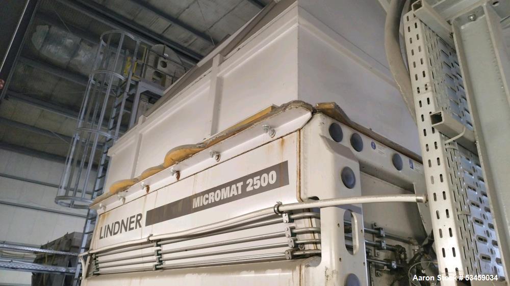 Used Lindner Micromat Plus 2500 Single Rotor Shredder System – Up to 8+ TPH Capacity with Granulator & Material Handling Equipment