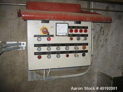 Used Used: Lindner Saturn 2500 Single Roll Shredder. Rotor diameter approximately 21.6" (550 mm), length 98" (2500 mm). Driven by 2 x 110 kw/150 hp. Used on plastics, films, wood and paper. Throughpu...