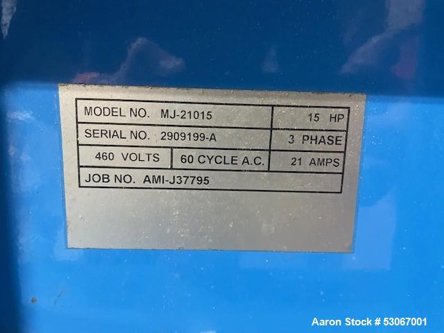 Amos Model MJ-21015 Dual Shaft Shredder 15 HP