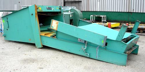 Used: Carbon Steel Maren pinch conveyor shredder, model 60-PC/SHR