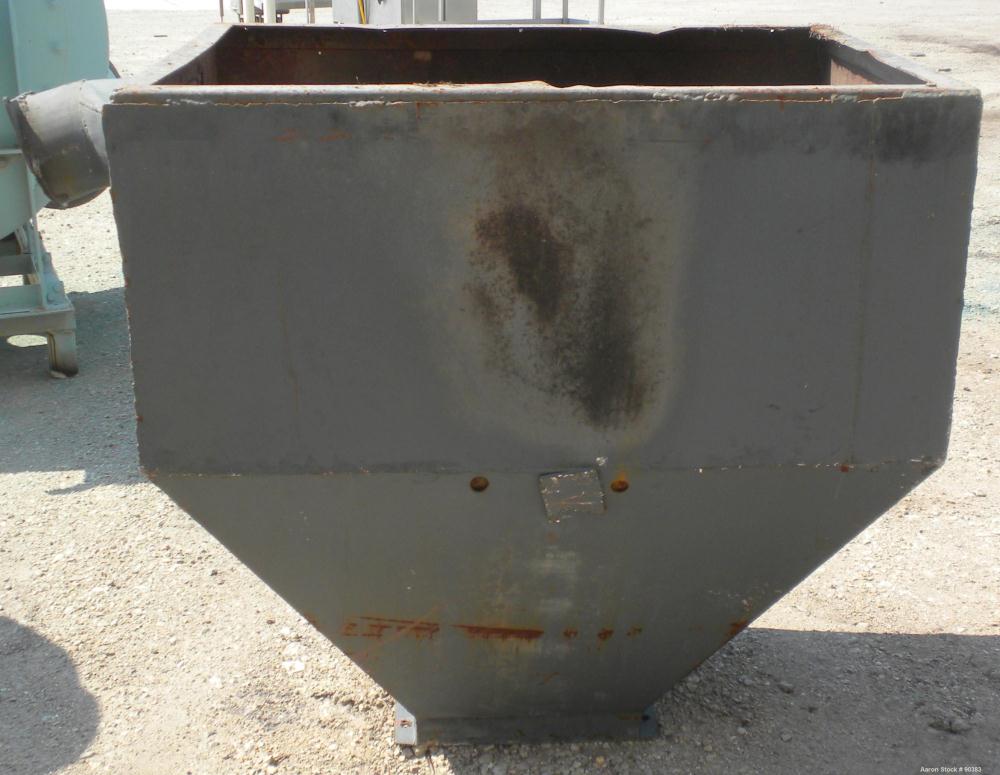 Used Carbon Steel Mitts & Merrill Twin Shaft Shredder, Model 1417