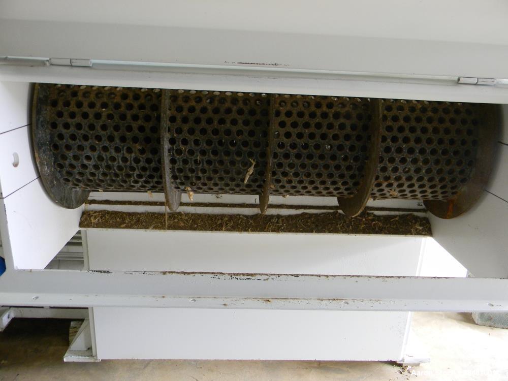 Used Retech Shredder/Grinder, Model 52/100. 40 mm rotating cutters with 4 points. Changeable counter knife. 100 hp motor with new fluid drive coupling and a rebuilt link belt gear box. Control panel....