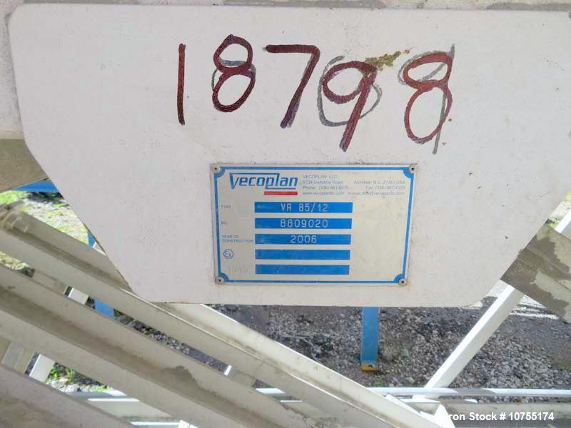 Used Retech VH34/75 Horizontal Shredder – 75 HP, 34” Feed, Vibratory Conveyor, 2” Screen, Built 2006