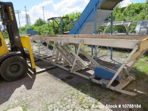 Used Retech / Vecoplan VH34/75 Horizontal Shredder – 75 HP with 30' Vibratory Infeed Conveyor