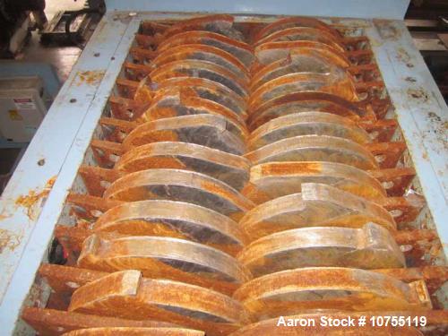 Used- SSI Series 40 Model 2000h Dual Shaft Shredder.