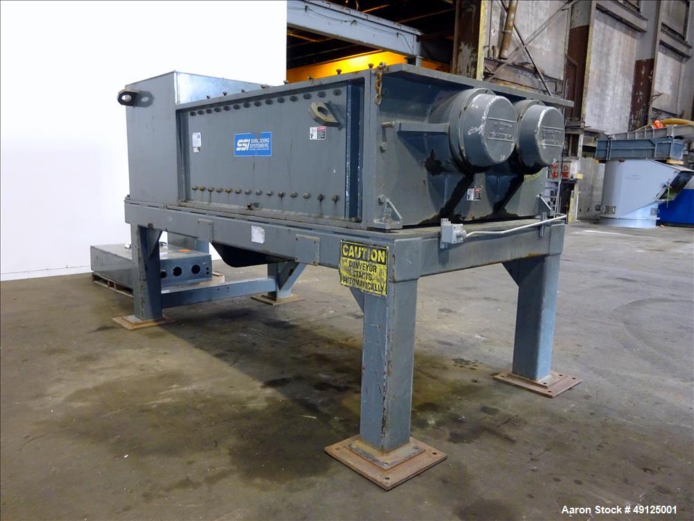 Used- SSI Shredding Systems Inc. Dual-Shear Shredder, Series 50, Model 3800-H