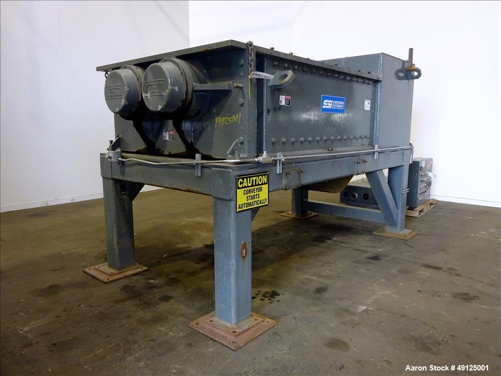 Used SSI Shredding Systems Inc. Dual-Shear Shredder, Series 50, Model 3800-H