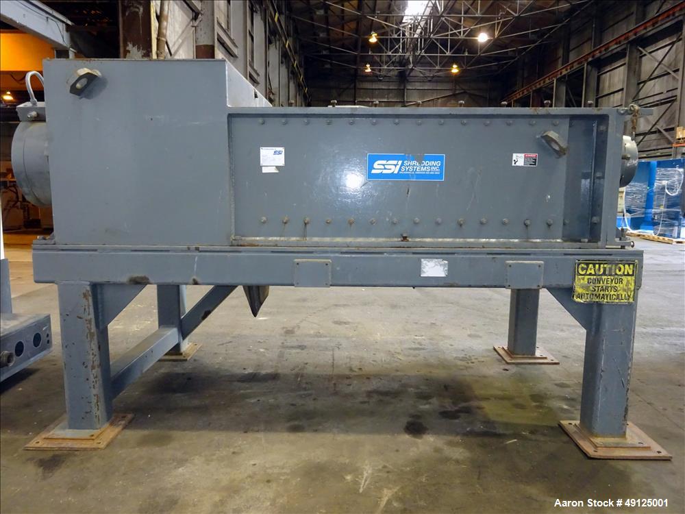 Used SSI Shredding Systems Inc. Dual-Shear Shredder, Series 50, Model 3800-H
