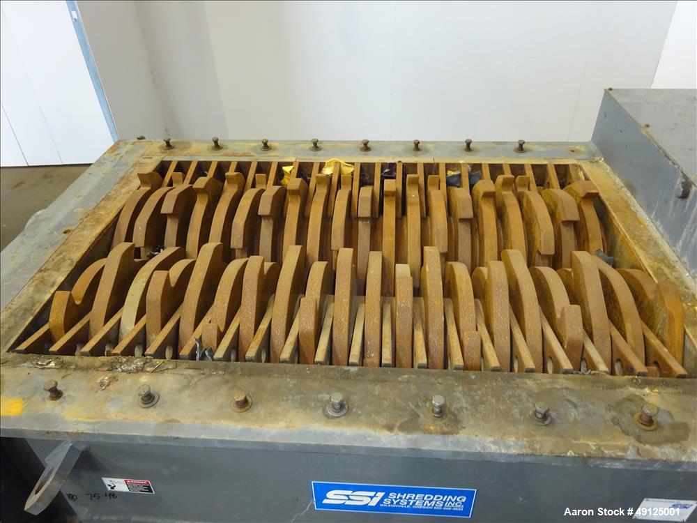 Used SSI Shredding Systems Inc. Dual-Shear Shredder, Series 50, Model 3800-H
