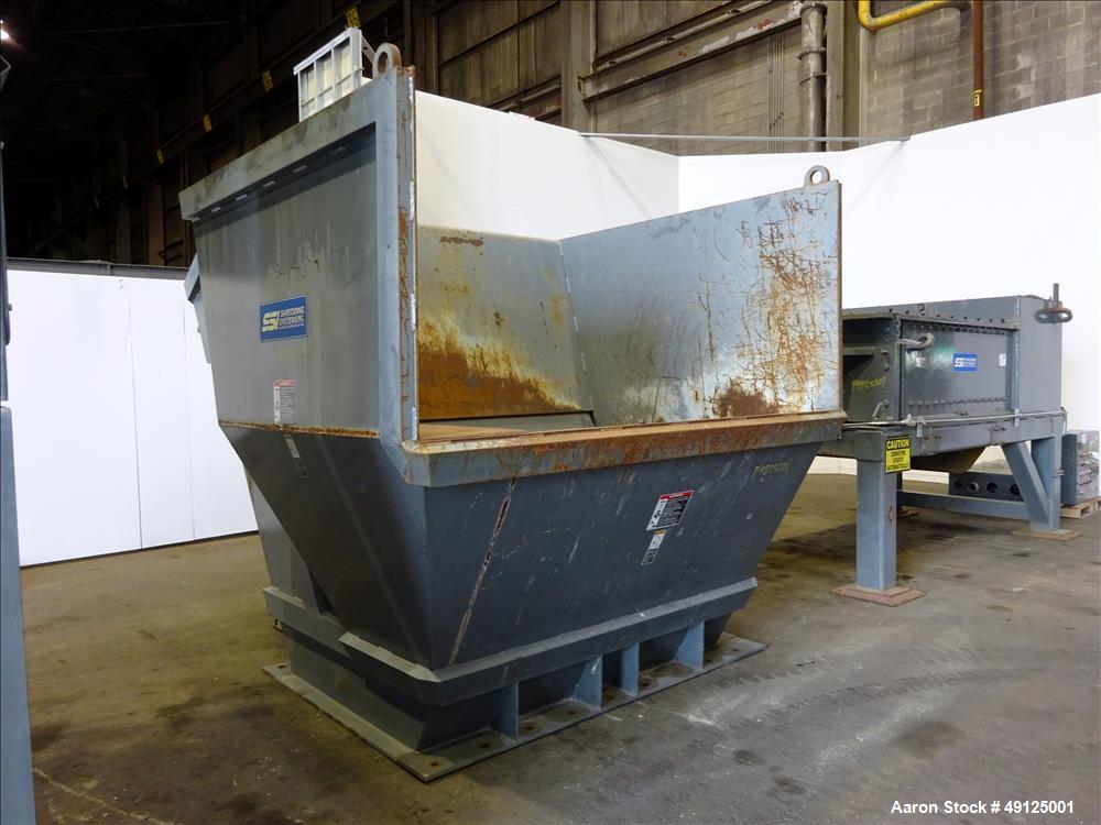 Used SSI Shredding Systems Inc. Dual-Shear Shredder, Series 50, Model 3800-H