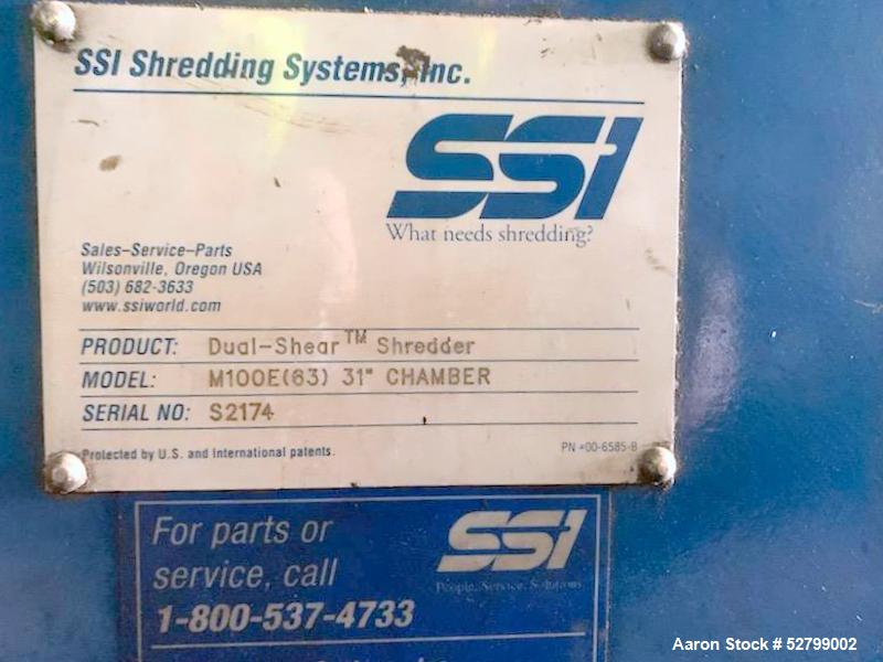Unused - SSI Dual-Shear Shredder