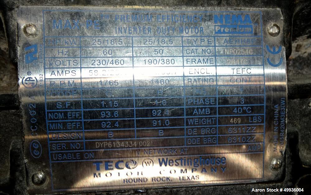 Used SSI Dual-Shear Shredder, Model M55E.