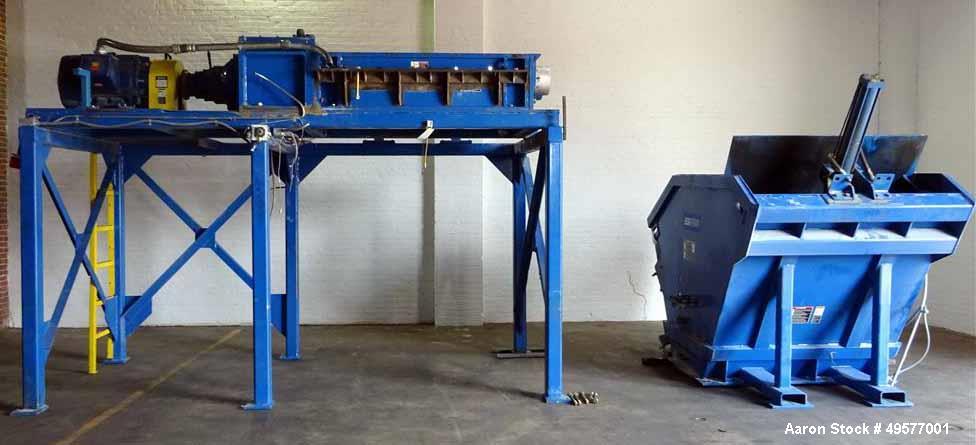 Used SSI Shredding Systems Dual-Shear Shredder, Model M85E