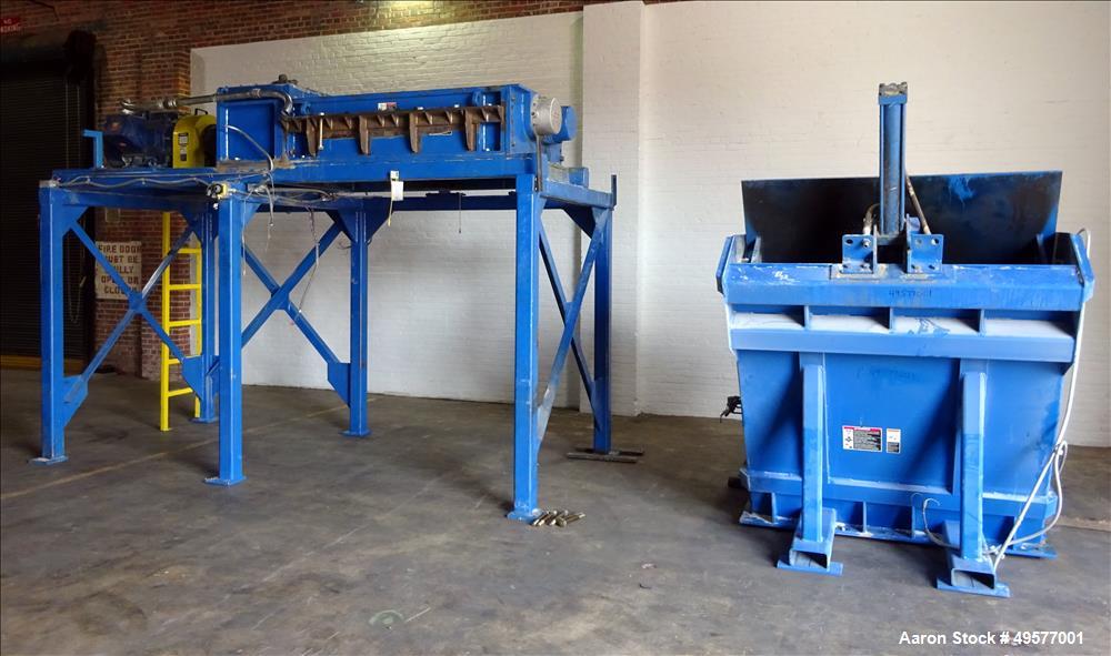 Used SSI Shredding Systems Dual-Shear Shredder, Model M85E