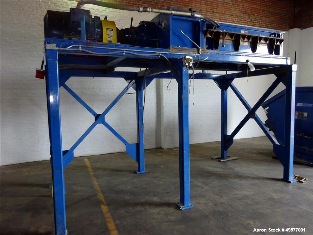 Used SSI Shredding Systems Dual-Shear Shredder, Model M85E