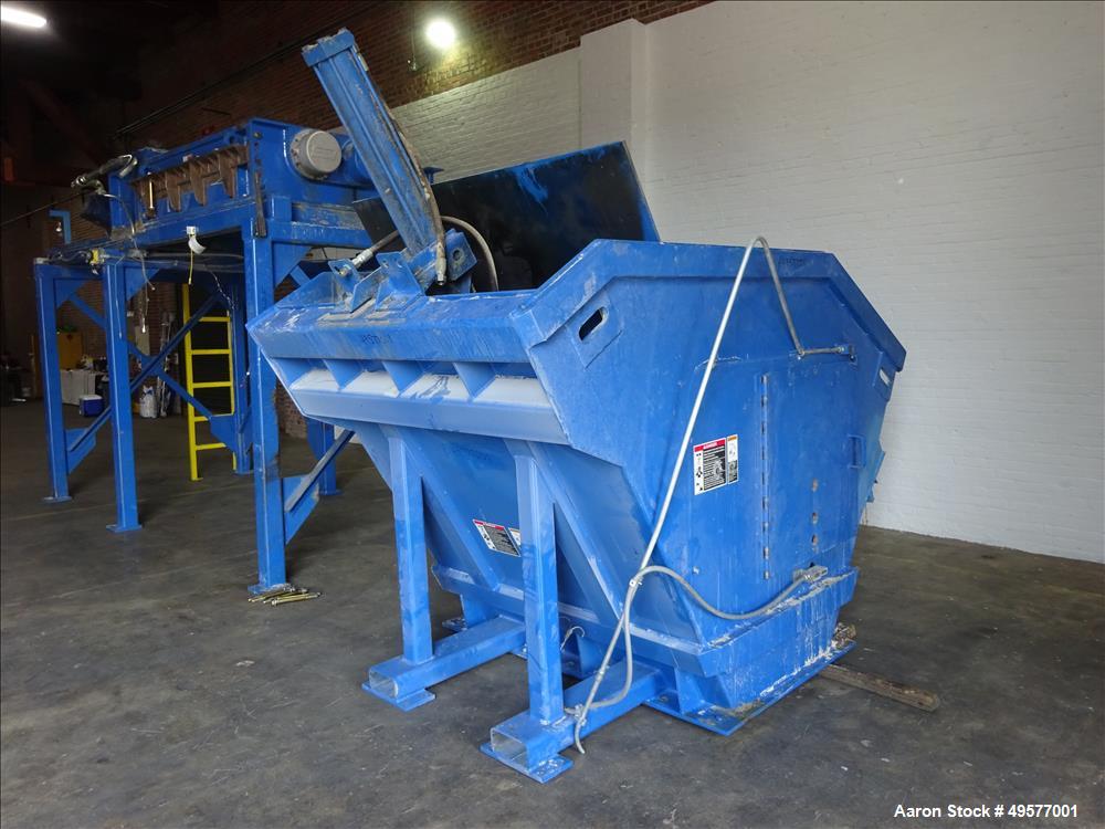 Used- SSI Shredding Systems Dual-Shear Shredder, Model M85E