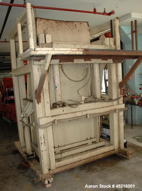 Used SSI Shredder, Model Quad Q55ED