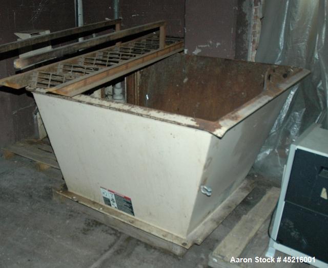 Used SSI Shredder, Model Quad Q55ED