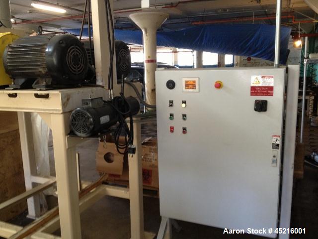 Used SSI Shredder, Model Quad Q55ED