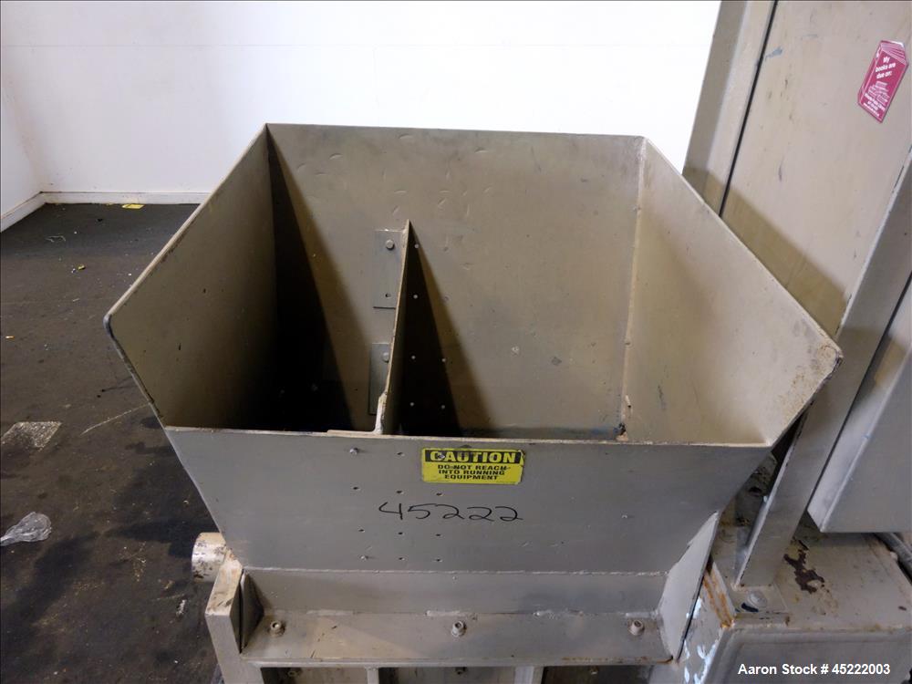 Used Shred-Pax Dual Rotor Shredder, Model AZ-15.