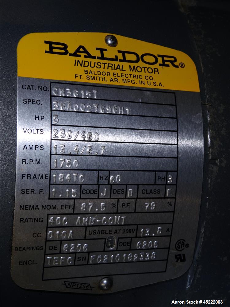 Used Shred-Pax Dual Rotor Shredder, Model AZ-15.