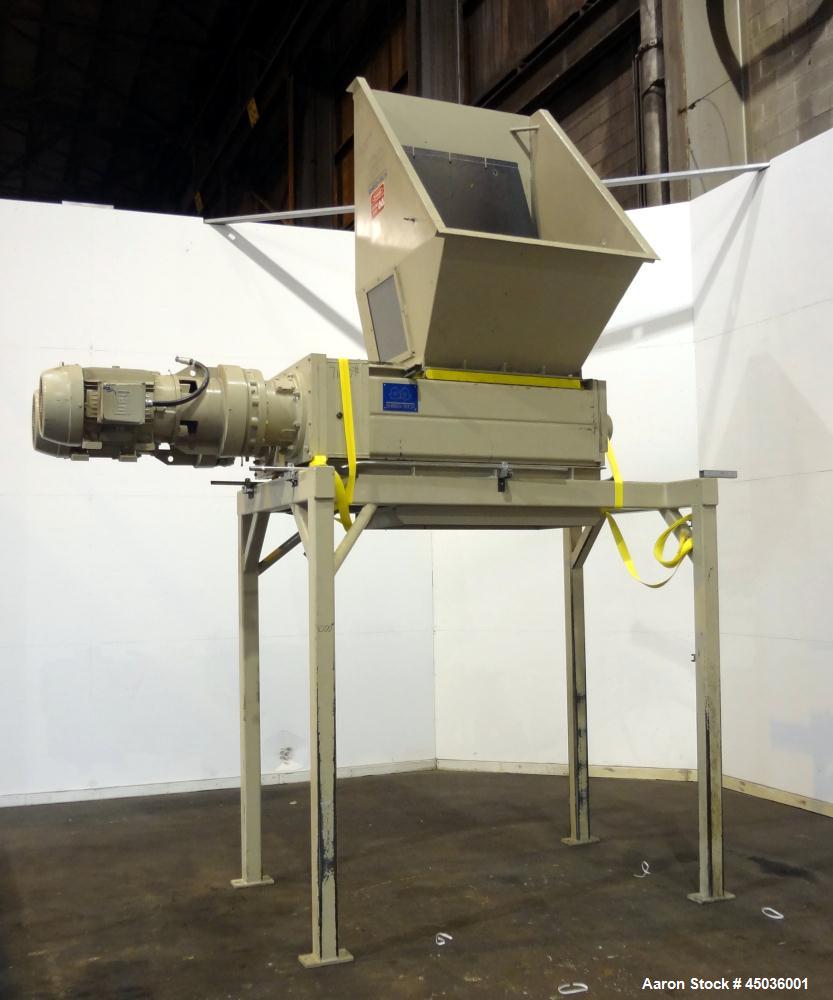 Used Carbon Steel Shred-Tech Dual Shaft Shredder, Model ST-75ES